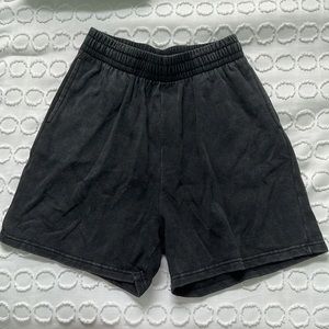 Garage black Bermuda comfy shorts (long)